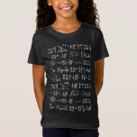 Math formulas mathematics physics student teacher  T-Shirt<br><div class="desc">I love math. A must have for every student,  math student and math teacher,  physicist,  physics student,  physics teacher,  physics lover and math lovers. Good for the young and old.</div>