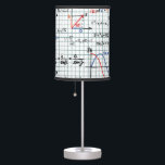 Math Formulas Numbers table lamp<br><div class="desc">Math Formulas Numbers table lamp</div>