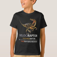 Math Geek Dinosaur Velociraptor