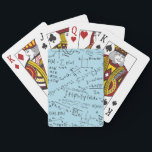 Math Geek, Mathematics Problem Solving Pattern Playing Cards<br><div class="desc">The perfect Cute Math Geek, Mathematics Problem Solving Pattern, a pattern gift idea for all men, women & kids who loves Math Equation Seamless fabric! Makes an ideal gift for your mom, dad, sister, brother, aunt, uncle, grandma or grandpa & for your love ones for their Wedding Anniversaries, Birthdays, Summer,...</div>