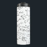 Math Geek, Mathematics Problem Solving Pattern Thermal Tumbler<br><div class="desc">The perfect Cute Math Geek, Mathematics Problem Solving Pattern, a pattern gift idea for all men, women & kids who loves Math Equation Seamless fabric! Makes an ideal gift for your mom, dad, sister, brother, aunt, uncle, grandma or grandpa & for your love ones for their Wedding Anniversaries, Birthdays, Summer,...</div>