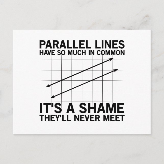 Math Geometry | Mathematics Teacher Students Gift Postcard (Front)