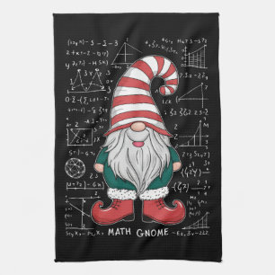 Math Gnome Family Matching Group Christmas Party  Kitchen Towel