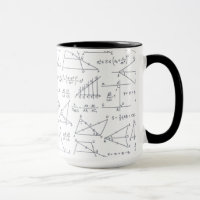 Math Hand Written Calculations Illustrations
