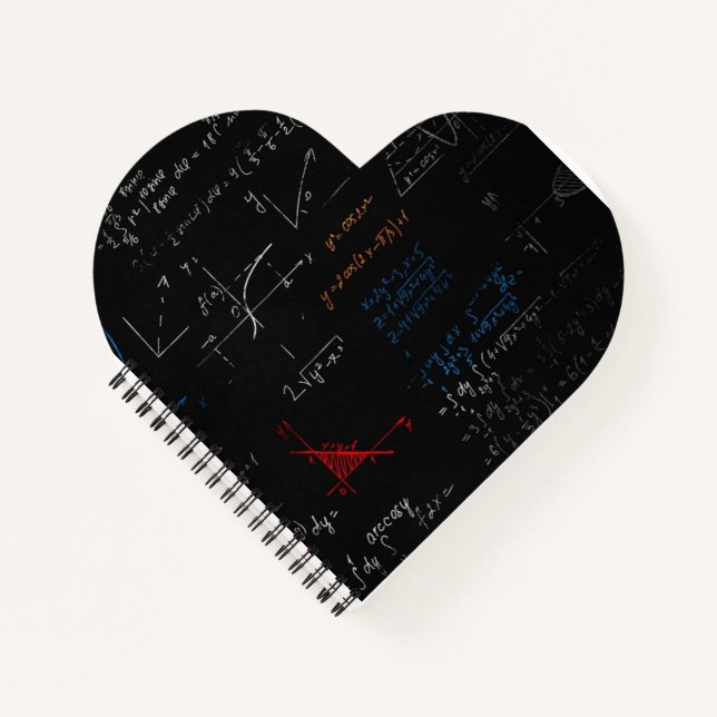 Math Heart Notebook  (Front)
