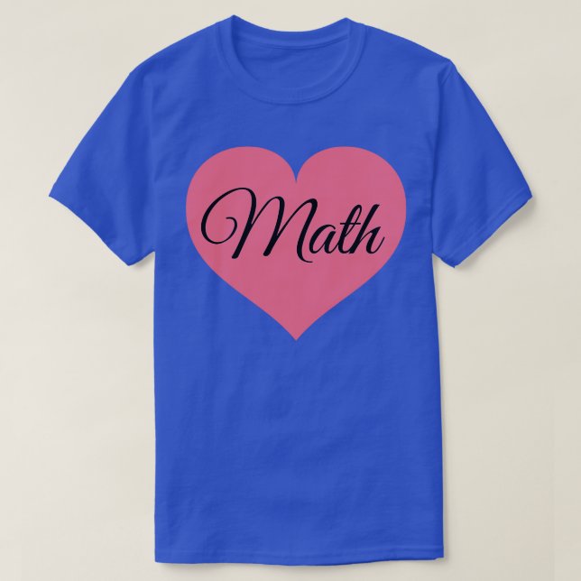 math heart  T-Shirt (Design Front)
