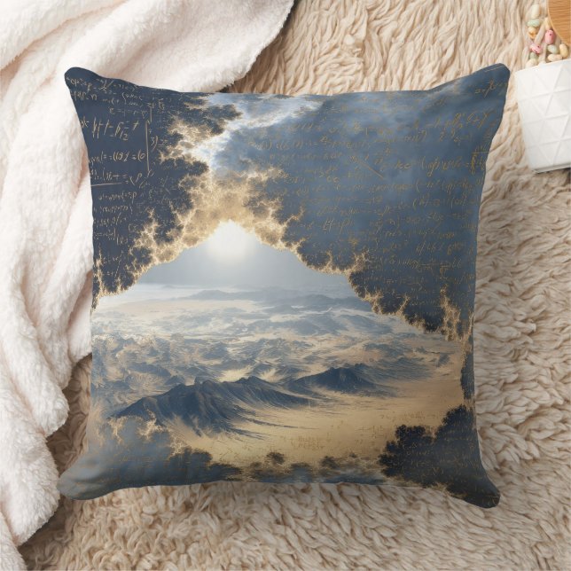 Math Horizons: The Architect’s Vista Throw pillow (Blanket)