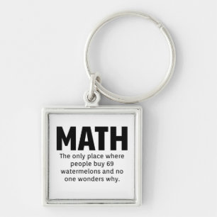 Math Humour Keychain