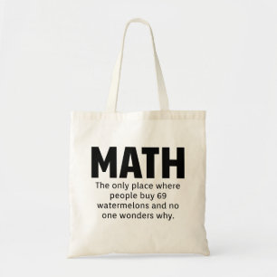 Math Humour Tote Bag