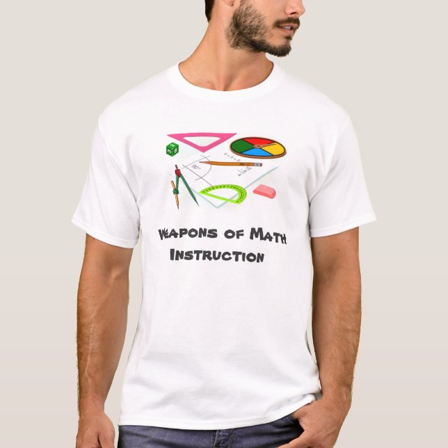 math instruction t-shirt (Front)