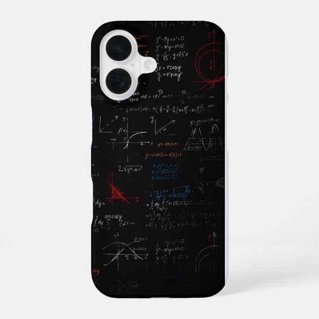 Math iPhone 16 Coque (Verso)