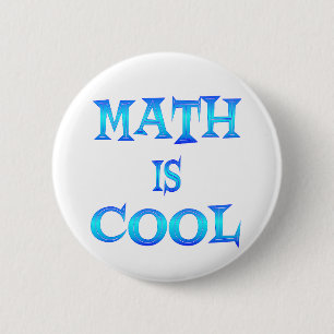 Math is Cool 2 Inch Round Button