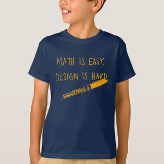 Math Is Easy, Kids T-Shirt
