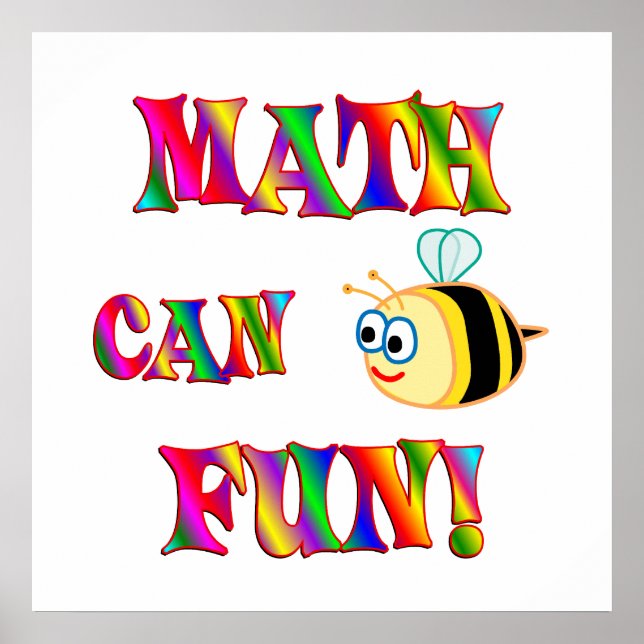 Math is Fun Poster (Front)