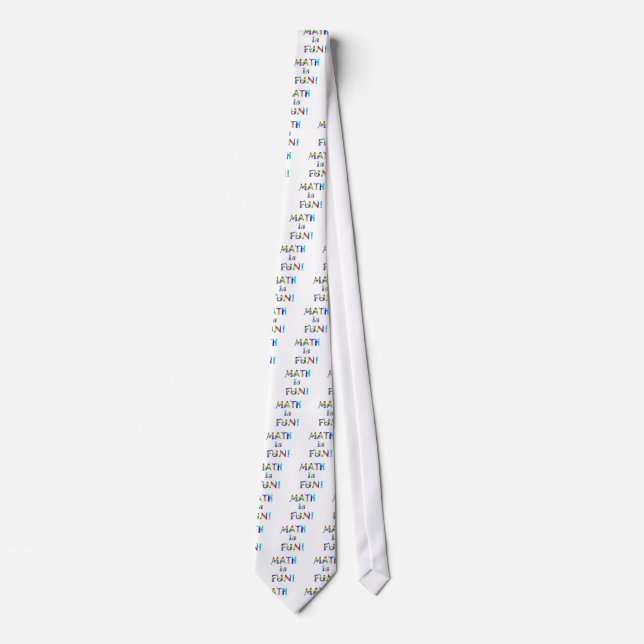 Math is Fun Tie (Front)