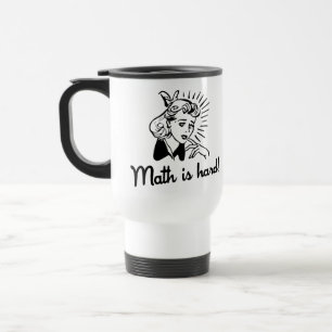 Math is Hard Travel Mug