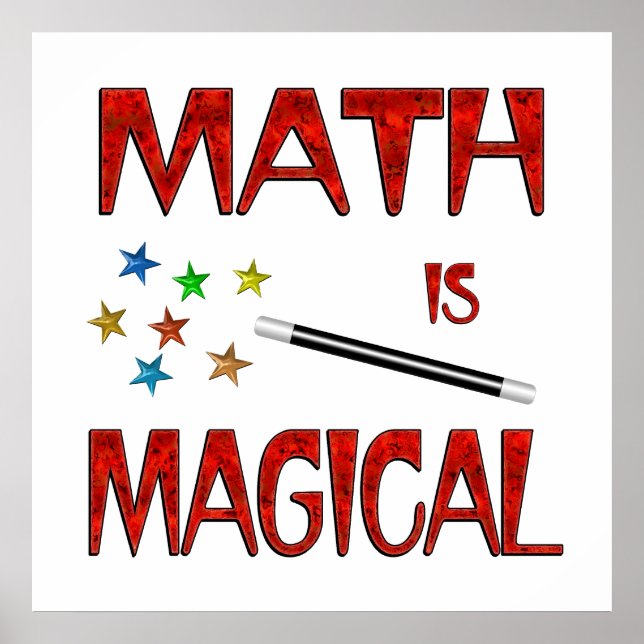 Math is Magical Poster (Front)