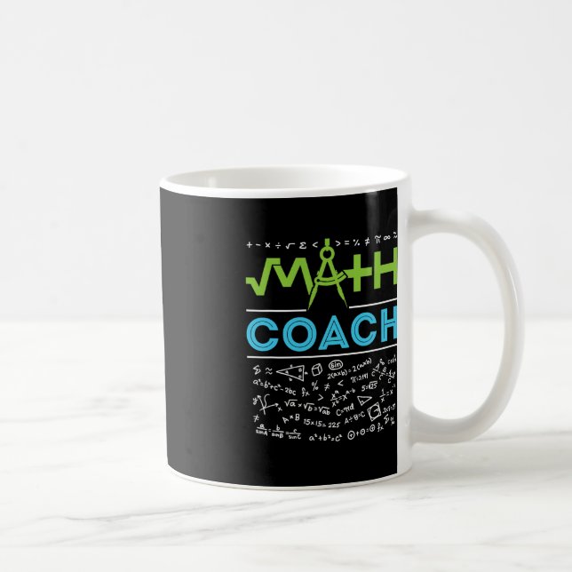 Math is My Jam First Day Back To School Math Teach Coffee Mug (Right)