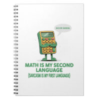 Math Is My Second Language - Funny Calculator Desi