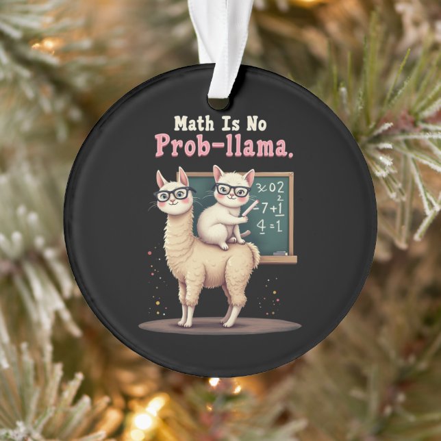 Math Is No Prob-llama Fun & Cute Math Inspiration (Arbre)
