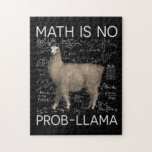Math is No Prob-Llama - Math Llama Teacher Jigsaw Puzzle