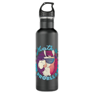Math Is No ProbLlama 710 Ml Water Bottle