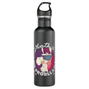 Math Is No ProbLlama 710 Ml Water Bottle