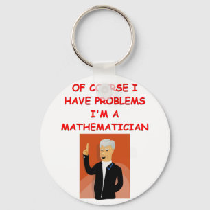 math joke keychain