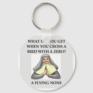 math joke keychain