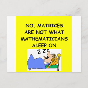 math joke postcard