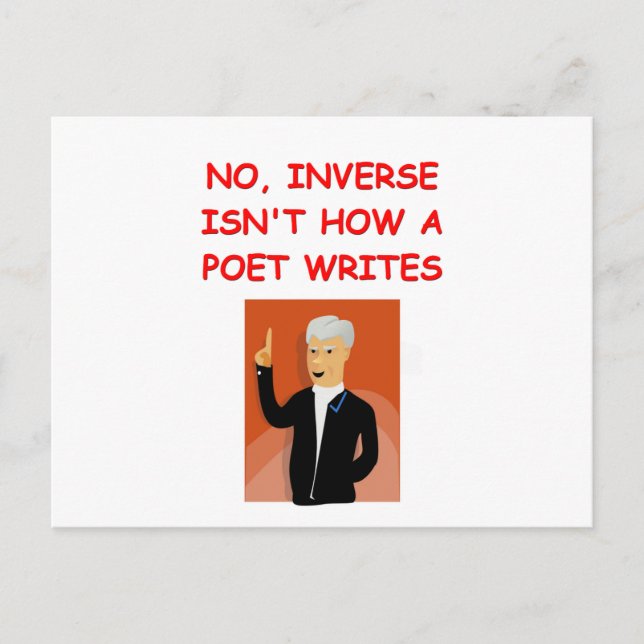 math joke postcard (Front)