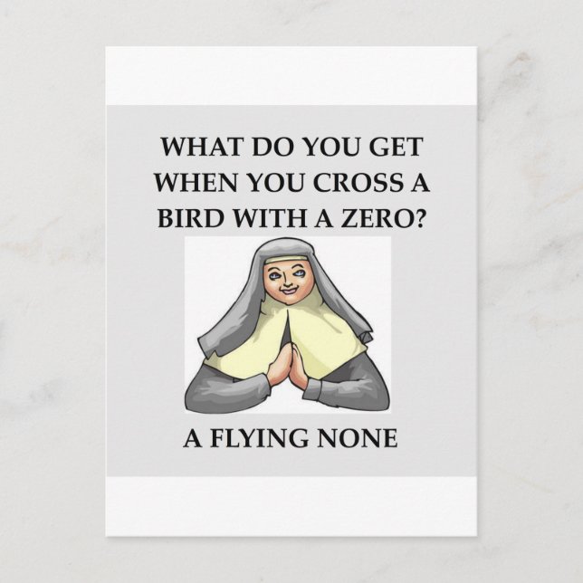 math joke postcard (Front)