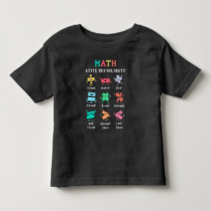 Math keeps you balanced toddler t-shirt