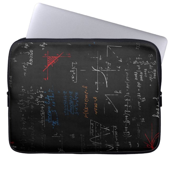 Math Laptop Sleeve (Front)