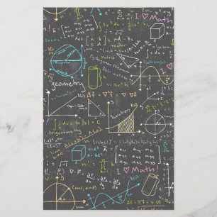 Math Lessons Stationery