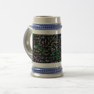 Math linear mathematics education circle beer stein