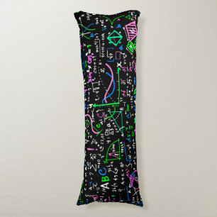 Math linear mathematics education circle body pillow