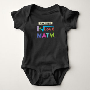 Math Love Baby Bodysuit