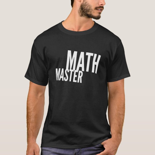 Math Master T-Shirt (Front)