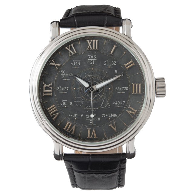 Math Mathematics Classroom Watch (Front)