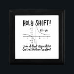 Math Mathematics Gift Box<br><div class="desc">Math quote design for a math teacher, students and all the mathematics and geometry love.</div>