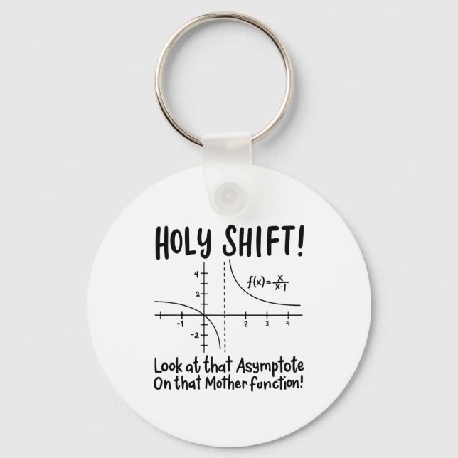 Math Mathematics Keychain (Front)