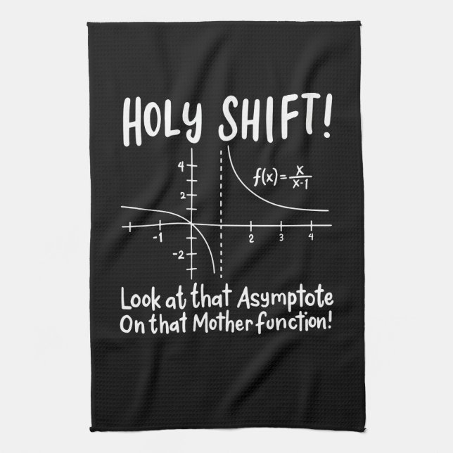 Math Mathematics Kitchen Towel (Vertical)