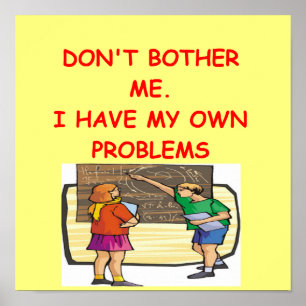 math mathematics mathematician poster