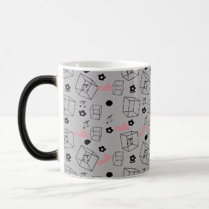 Math motif tasse à café
