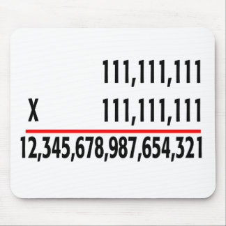 Math Mouse Pad
