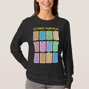 Math Multiplication Tables Learning For Kids Or Ad T-Shirt