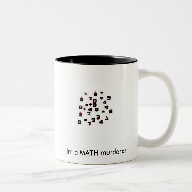 Math murderer Mug (Right)
