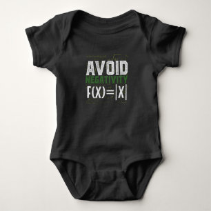 Math Nerd Science Absolute Value Humor Baby Bodysuit