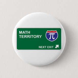 Math Next Exit 2 Inch Round Button